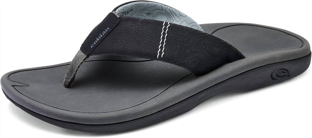 NEW COBIAN men's sandal sumo terra flip flop in black